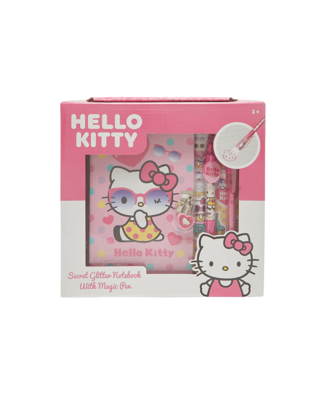 HELLO KITTY SECRET NOTEBOOK WITH MAGIC PEN - Kiddy Zone