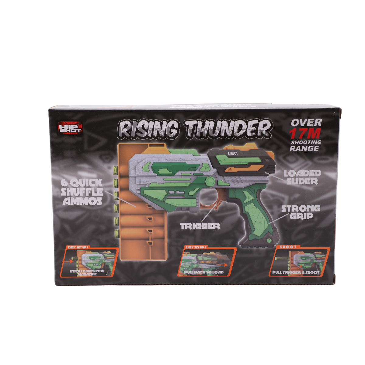 Hip Shot Rising Thunder (w/ x6 Darts) - Kiddy Zone
