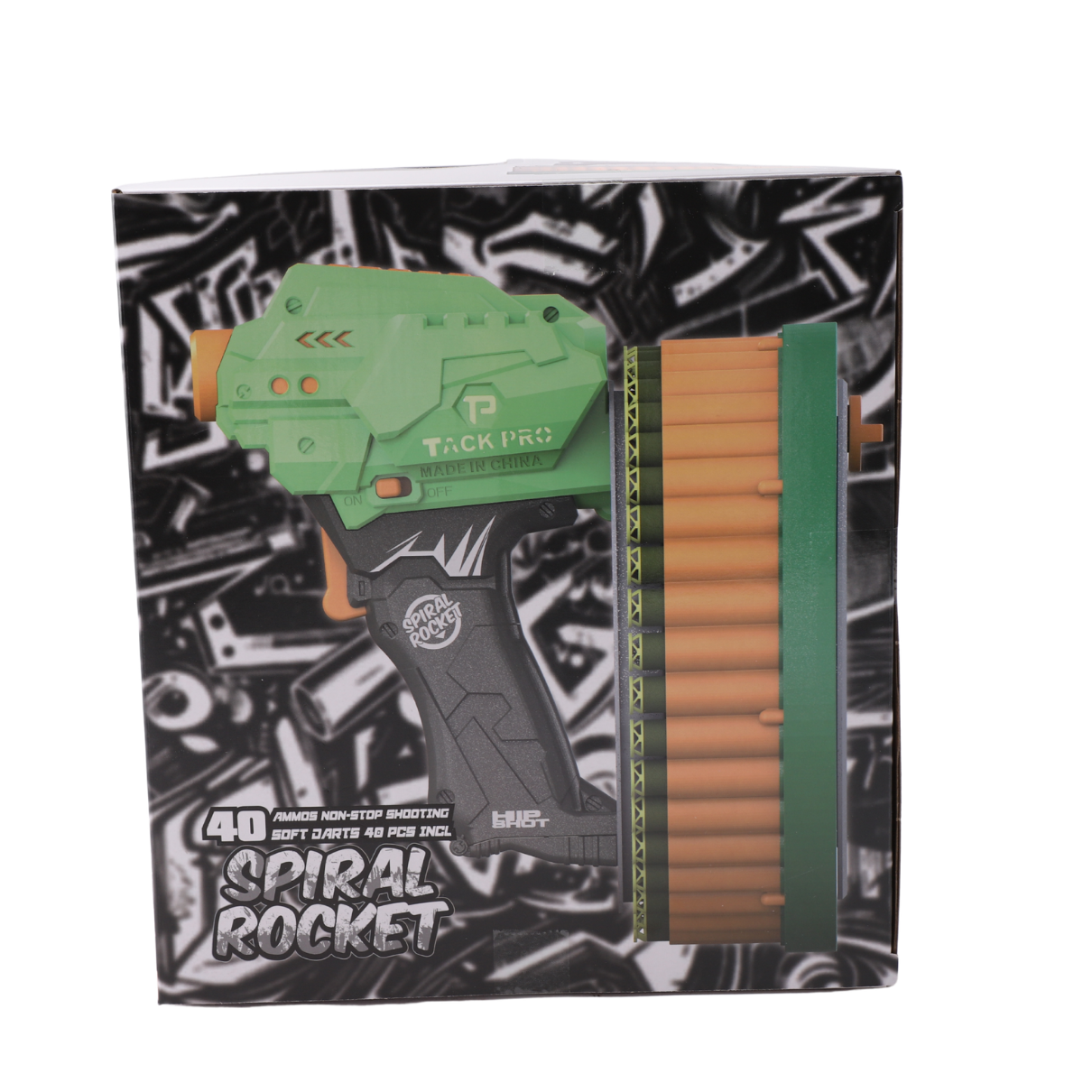 Hip Shot B/O Spiral Rocket (w/ 40pcs Darts)