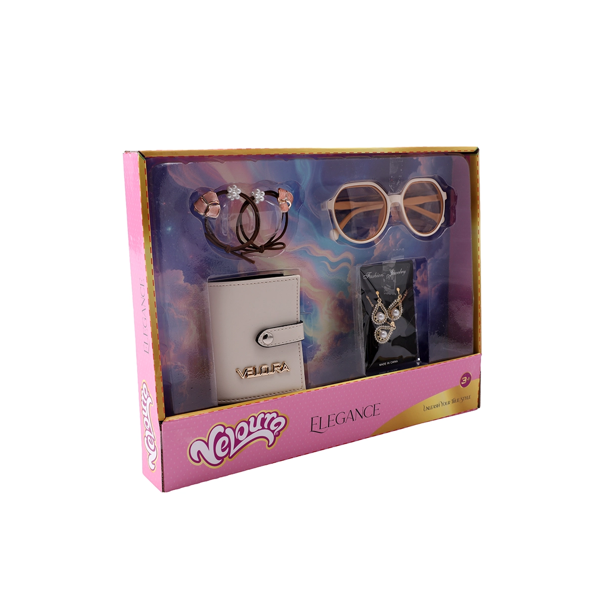 Veloura Elegance Accessory Set Deluxe (Iridescent Mist)
