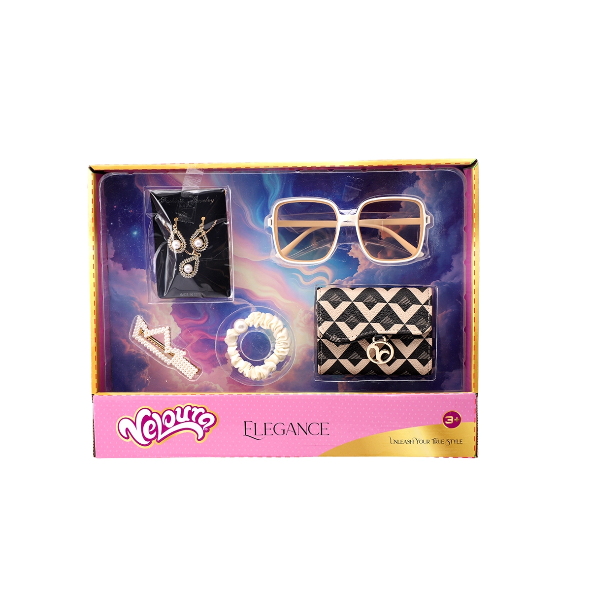 Veloura Elegance Accessory Set Deluxe (Midnight Cream)