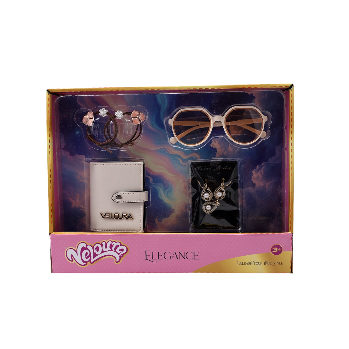 Veloura Elegance Accessory Set Deluxe (Iridescent Mist)