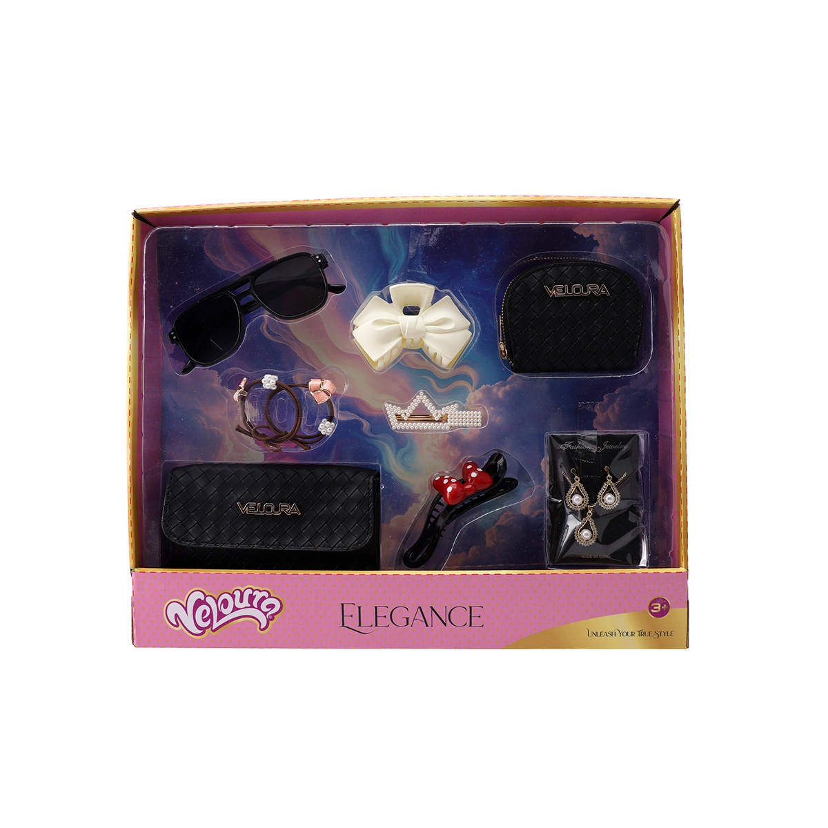 Veloura Elegance Accessory Set Prestige (Noir)