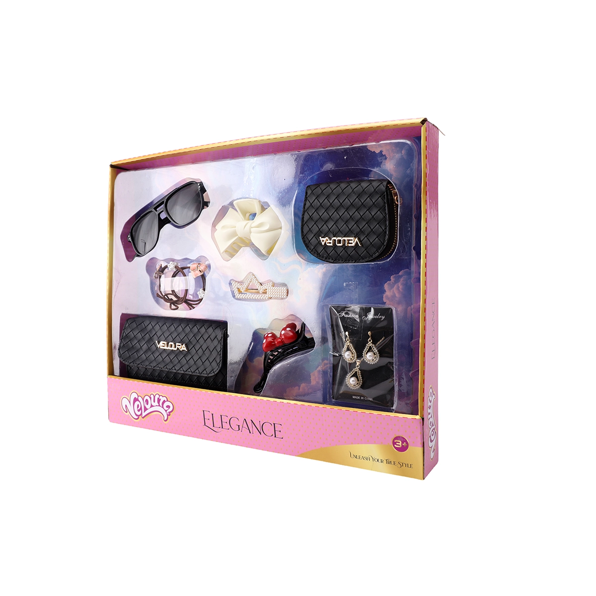 Veloura Elegance Accessory Set Prestige (Noir)