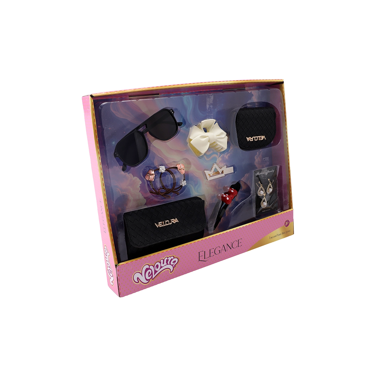 Veloura Elegance Accessory Set Prestige (Noir)