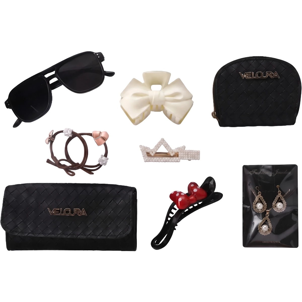 Veloura Elegance Accessory Set Prestige (Noir)