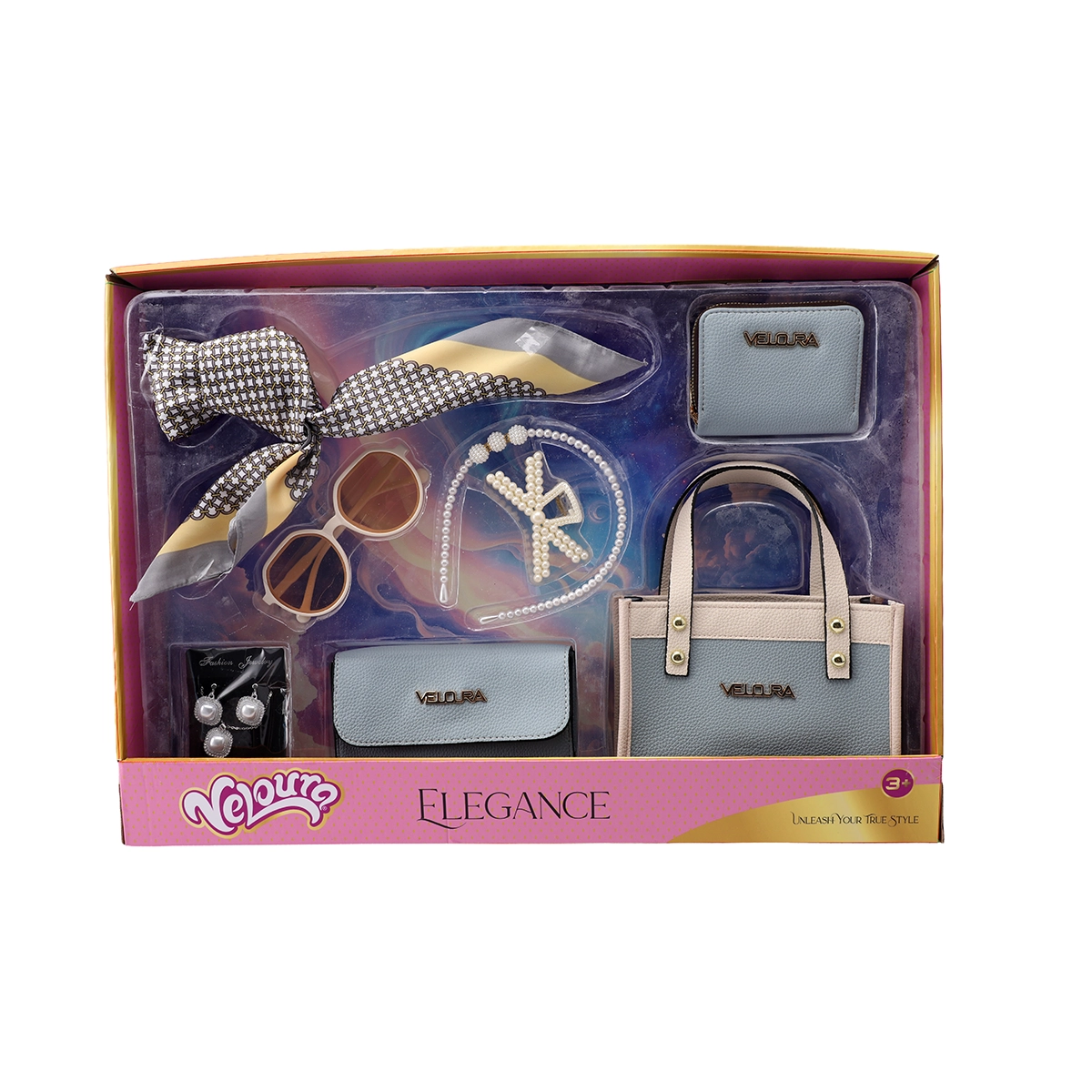 Veloura Elegance Accessory Set Elite (Cerulean)