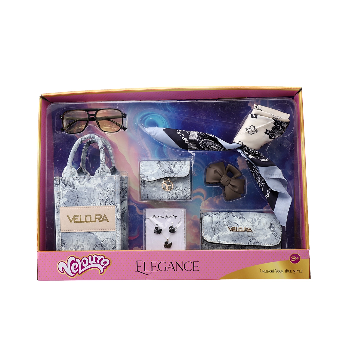 Veloura Elegance Accessory Set Elite (Azure)