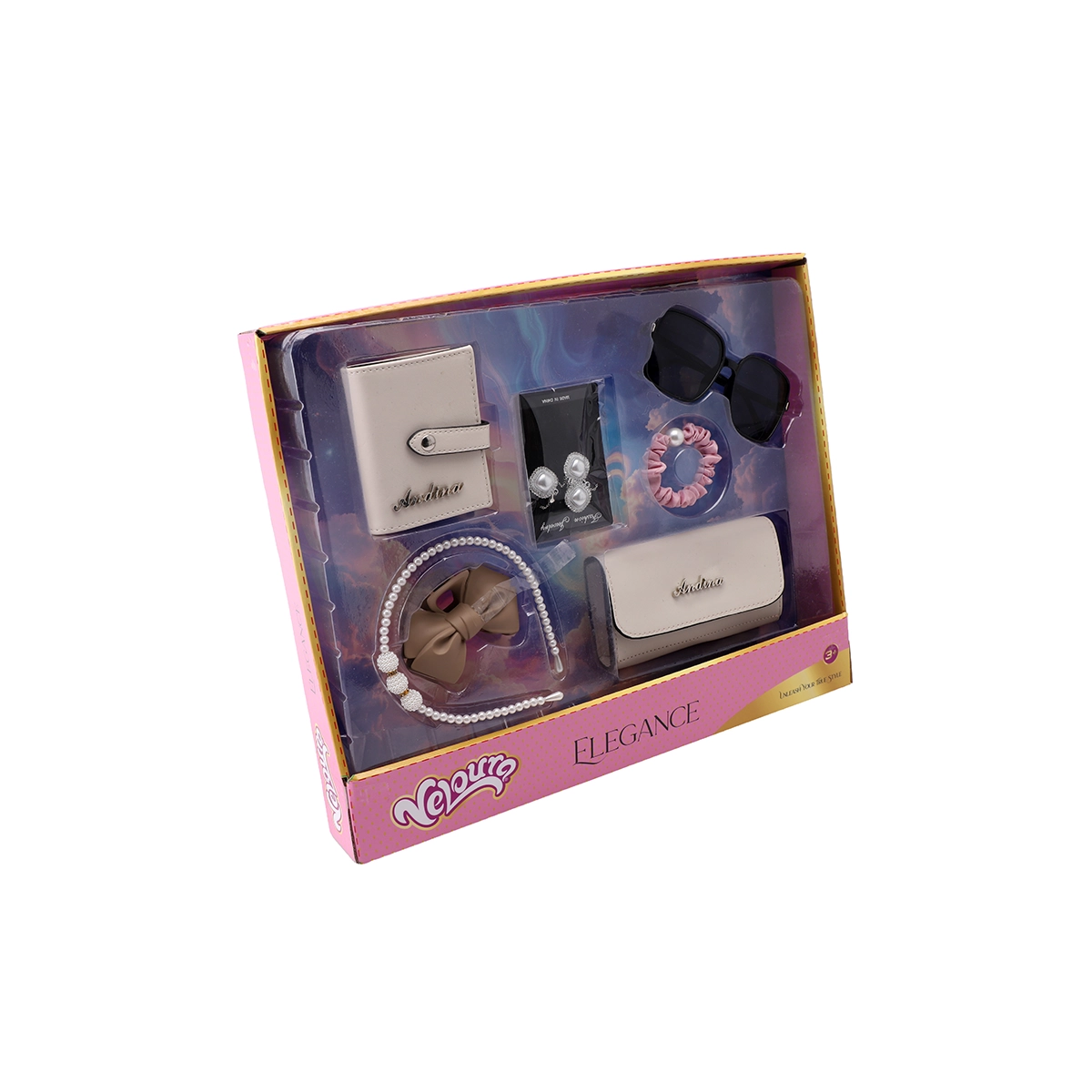 Veloura Elegance Accessory Set Prestige (Noir & Ivory)
