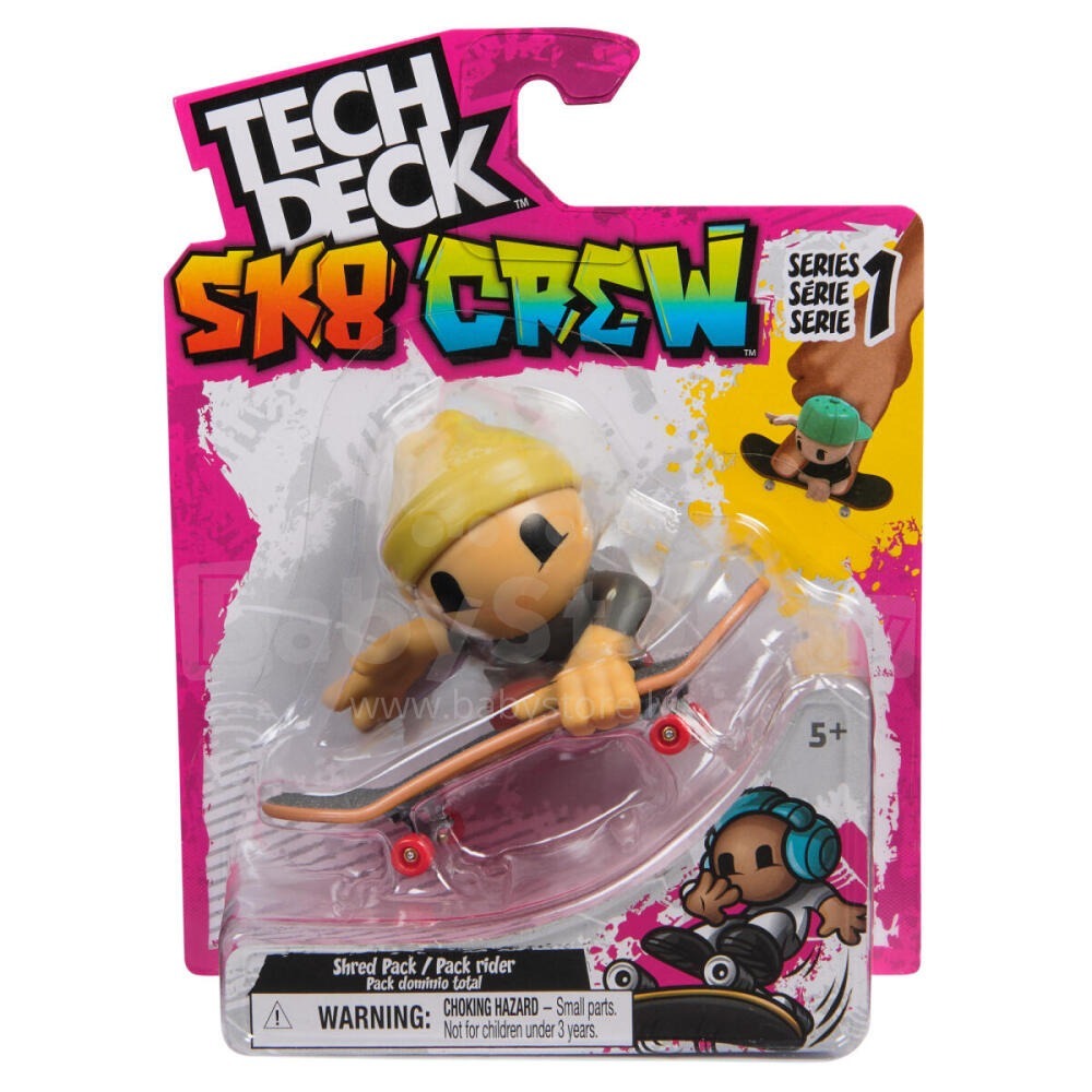 Tech Deck 96MM Single SK8 Crew Asst.