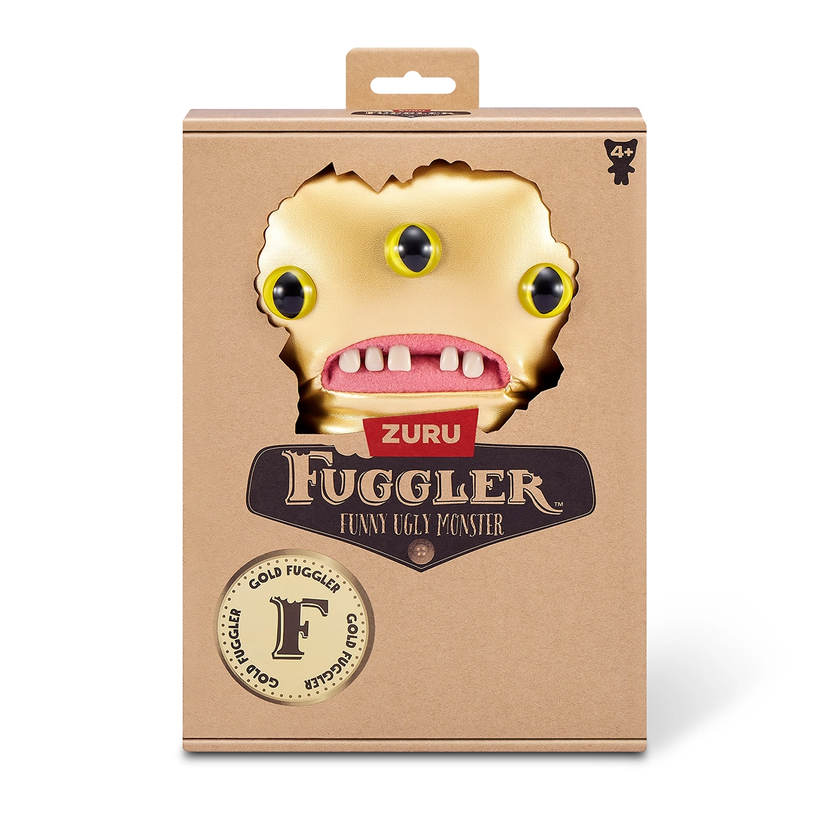 FUGGLER-NON LICENSED 9" CORE-GOLD FUGGS PLUSH 9",S1,