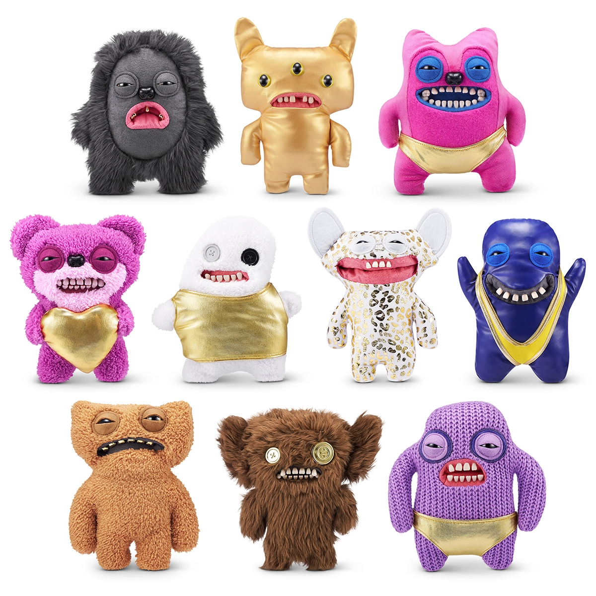 FUGGLER-NON LICENSED 9" CORE-GOLD FUGGS PLUSH 9",S1,