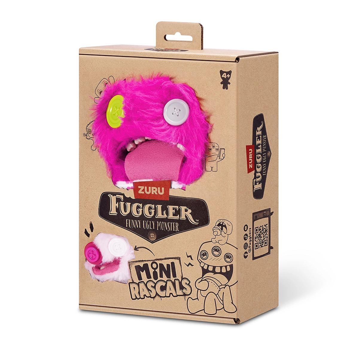 S001-FUGGLER-NON LICENSED 9” CORE-SERIES 1-MINI RASCALS PLUSH 9"