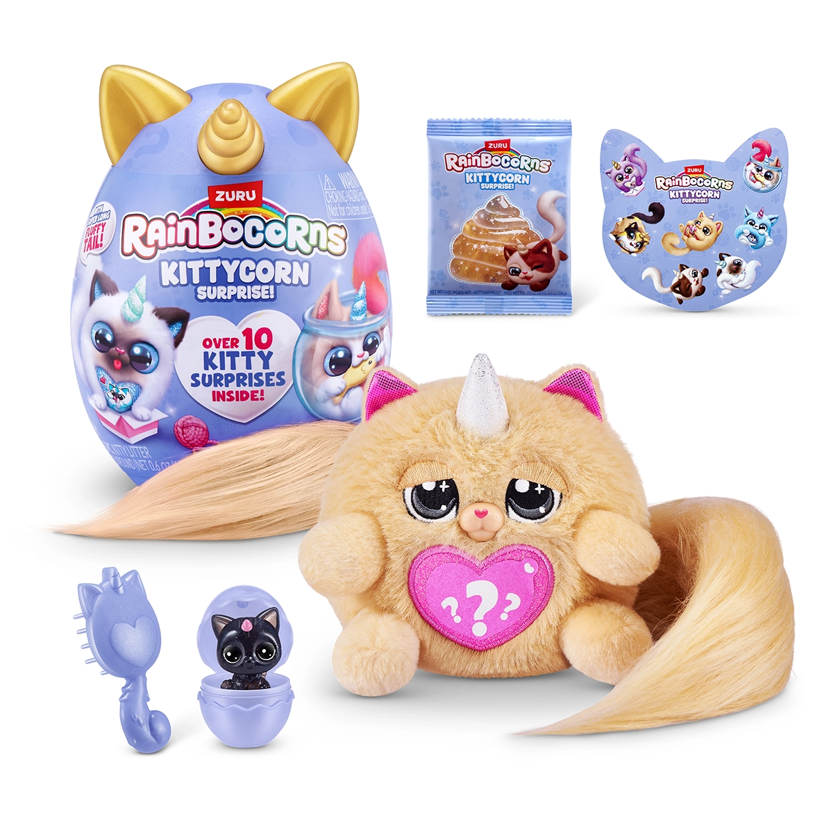 RAINBOCORNS-KITTYCORN SURPRISE-PLUSH