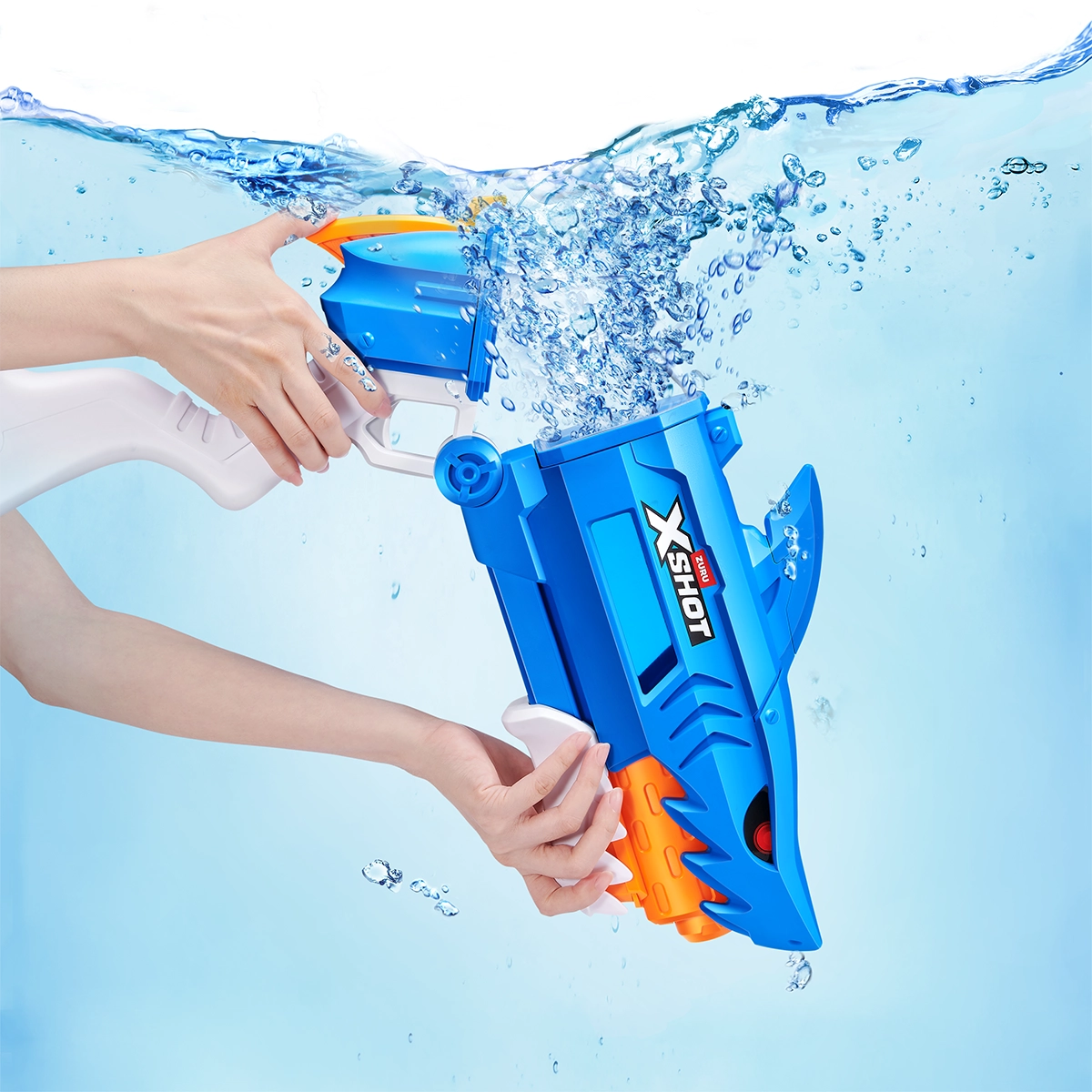 XSHOT WATER-FAST FILL-SHARK WATER BLASTER