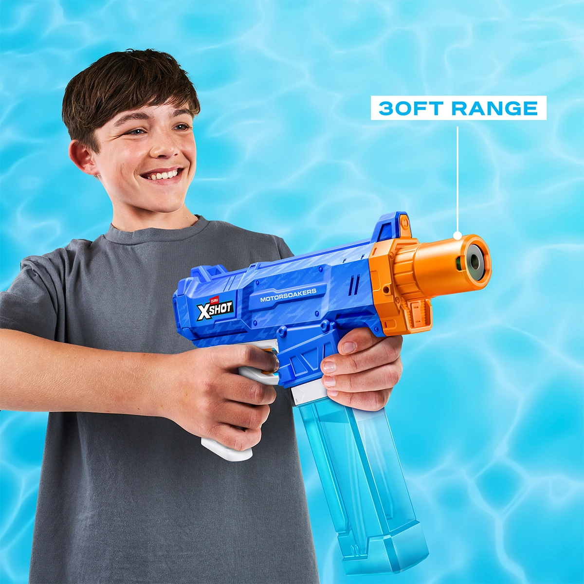 XSHOT WATER-FAST FILL MOTOR SOAKER-TURBO STREAM