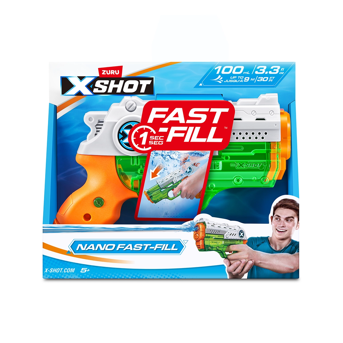 XSHOT WATER-FAST FILL-NANO BLASTER