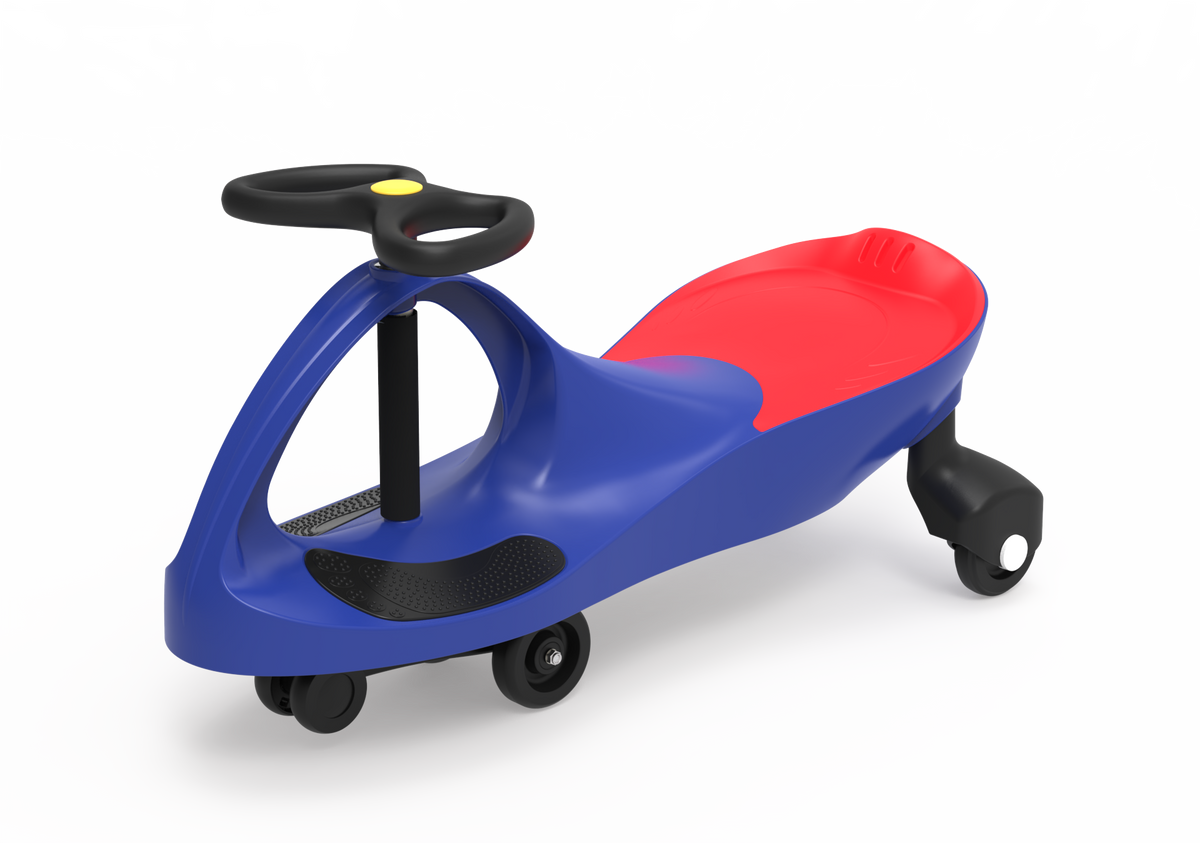 Classic Swing Car-Blue - Kiddy Zone