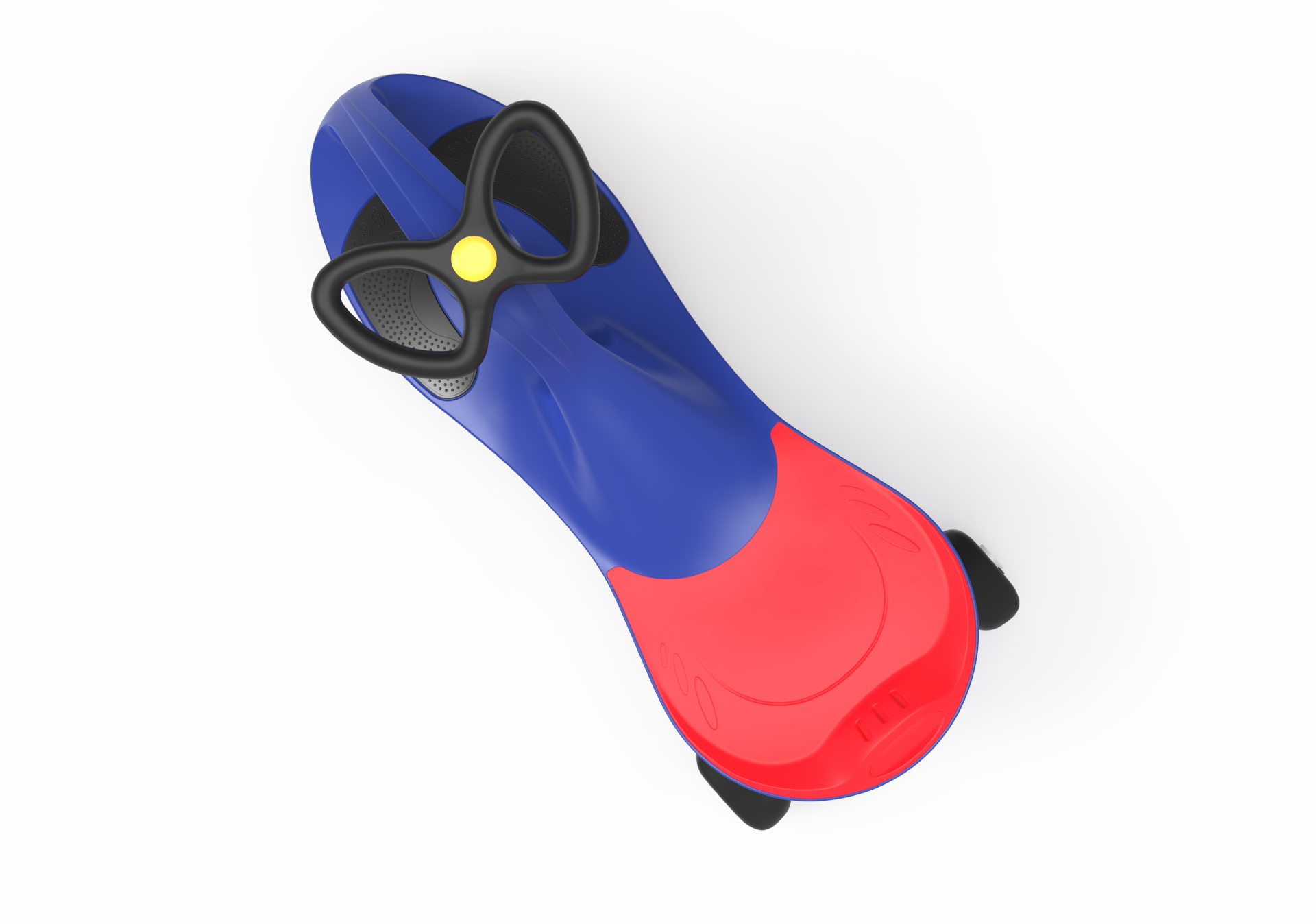 Classic Swing Car-Blue - Kiddy Zone