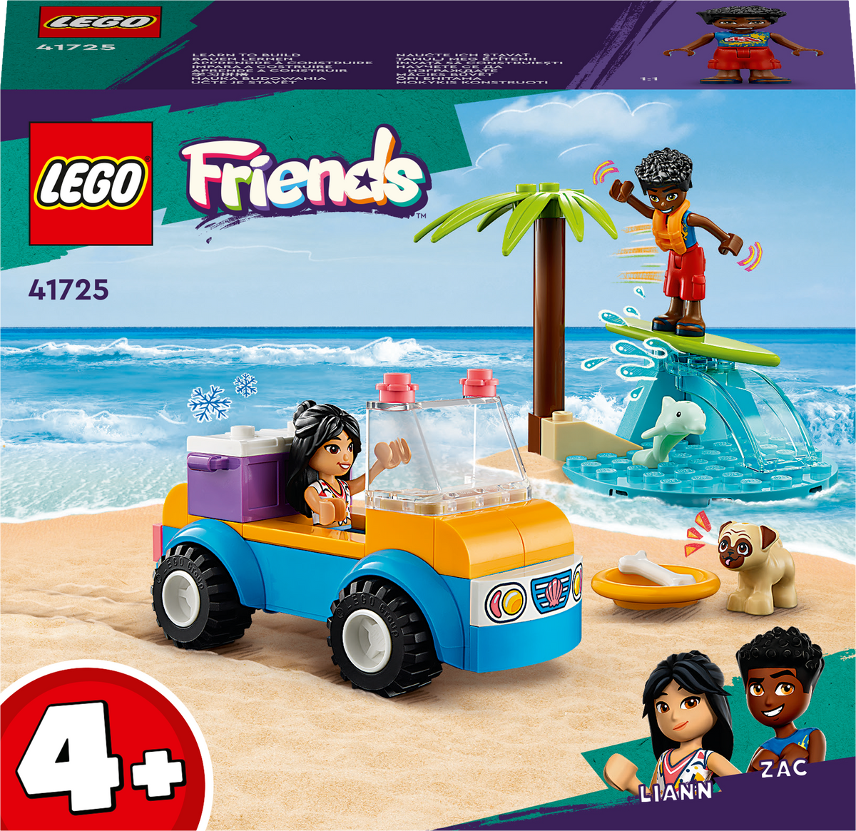 LEGO Friends 41725 Beach Buggy Fun V29 - Kiddy Zone
