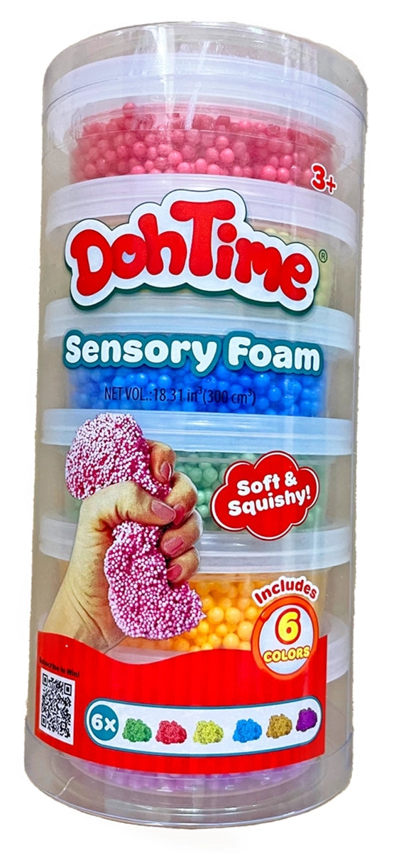 DOHTIME SENSORY FOAM 6COLORS CDU12 WOC