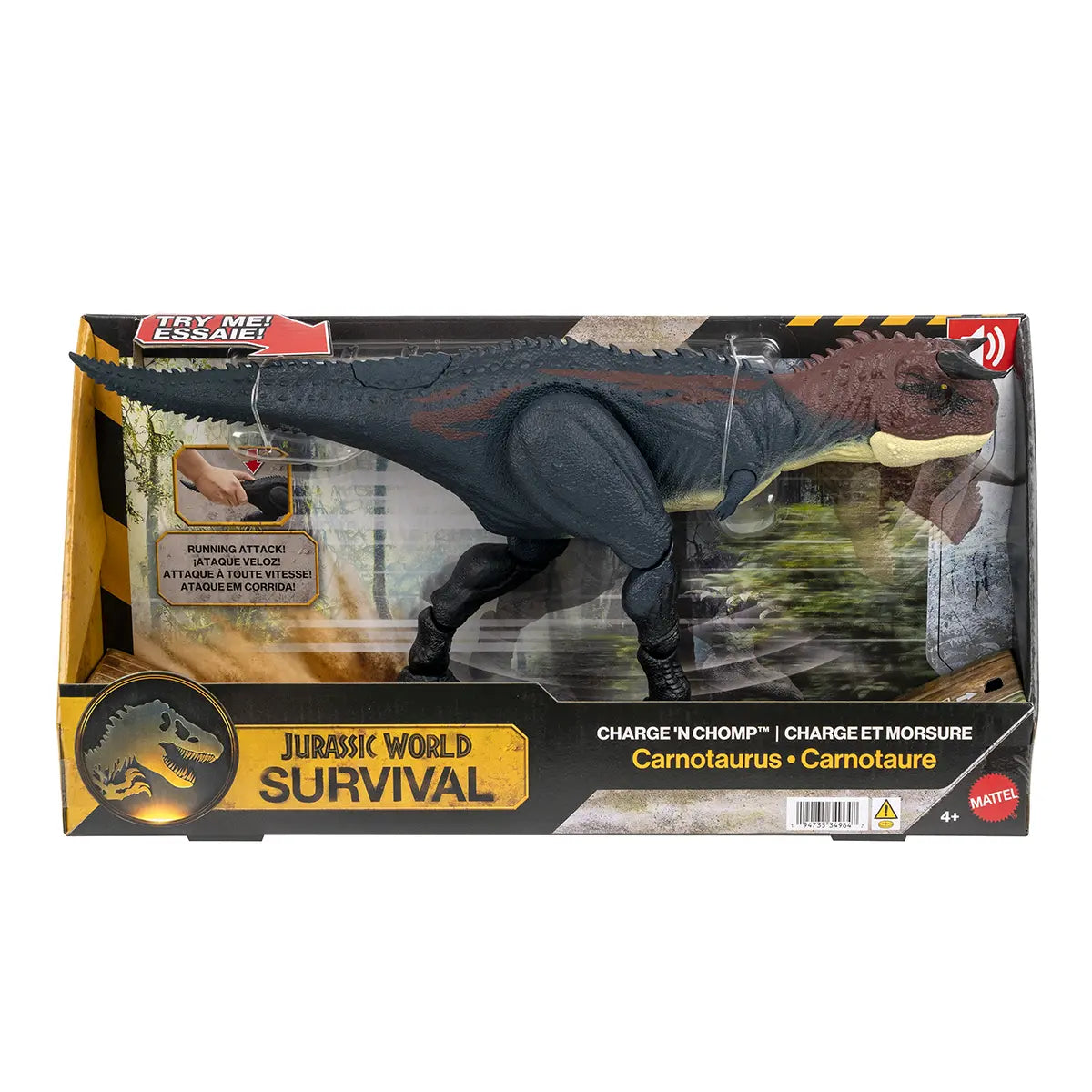Jurassic World Charge N Chomp Carnotaurus. - Kiddy Zone