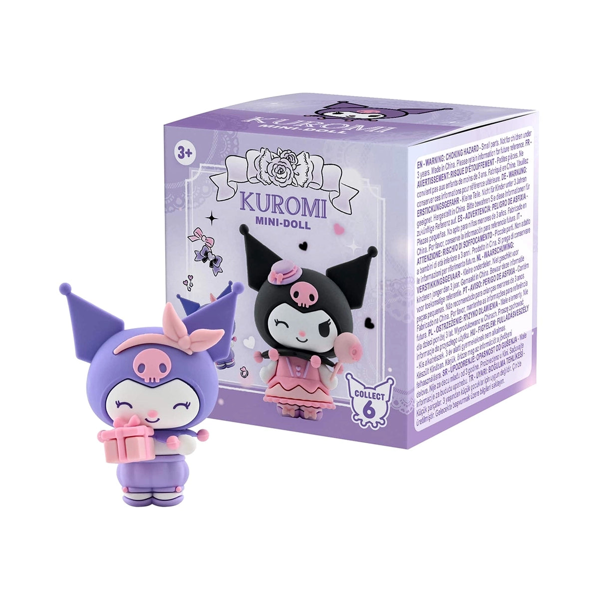 HELLO KITTY DOLL MINI KUROMI BIRTHDY 5CM