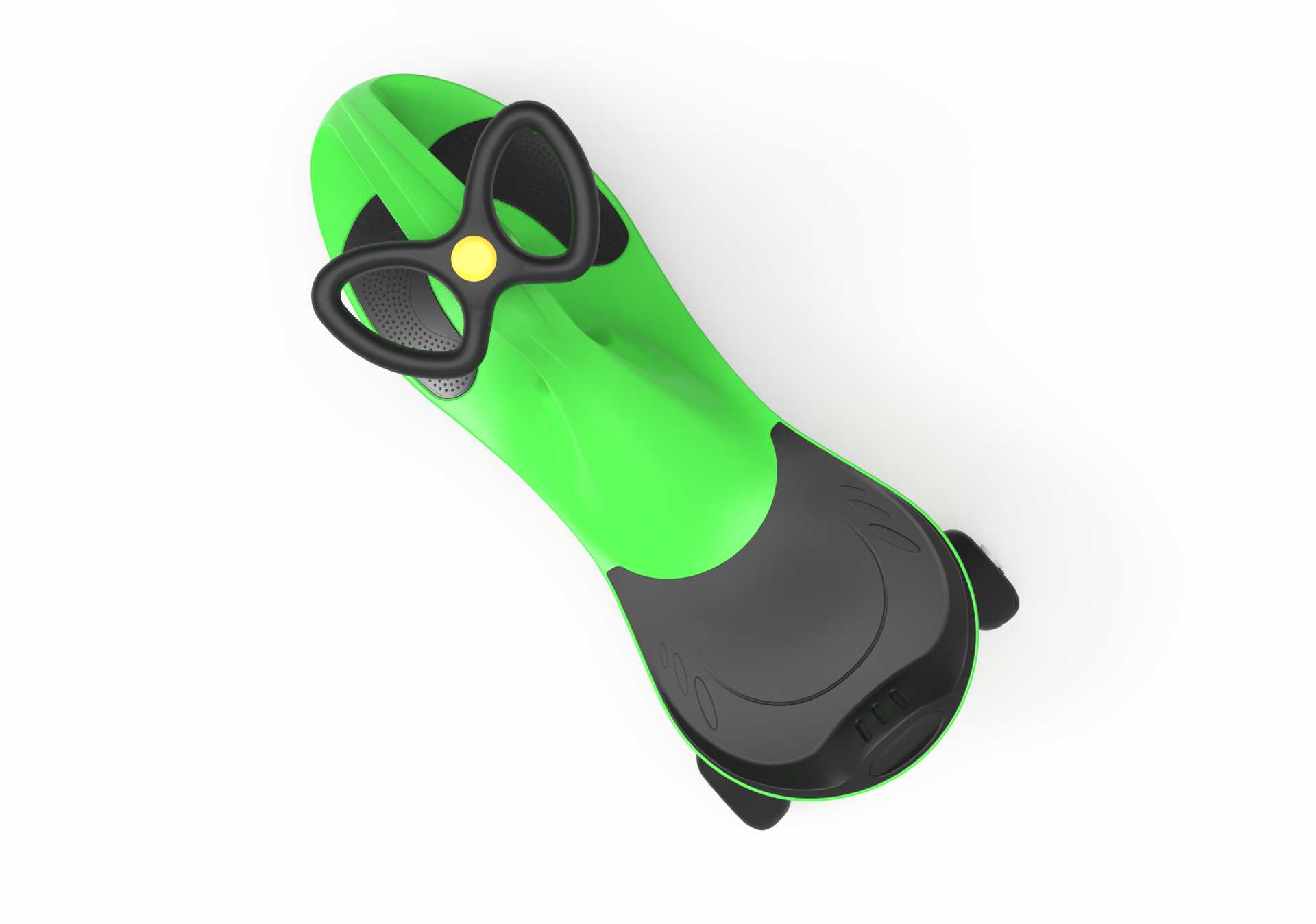 Classic Swing Car-Green - Kiddy Zone