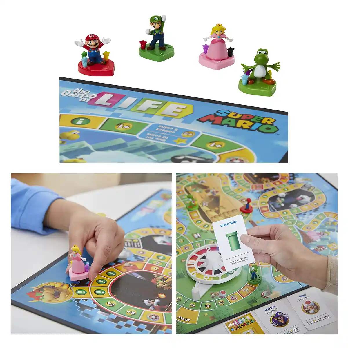  Hasbro Gaming The Game of Life: Super Mario Edition