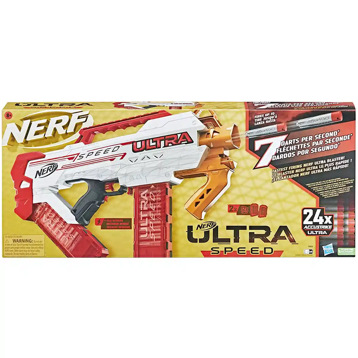 NERF Super Soaker Roblox SharkBite SHRK 500 Water Gun Toy NEW