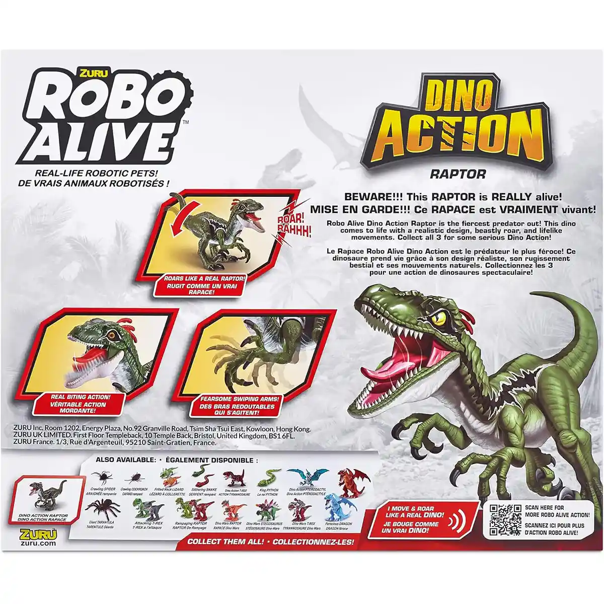 Robo Alive Dino Action Pterodactyl toy by ZURU 