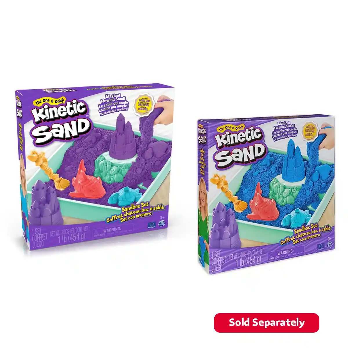 Kinetic Sand Box Set V2 (1lb) Asst. - Kiddy Zone