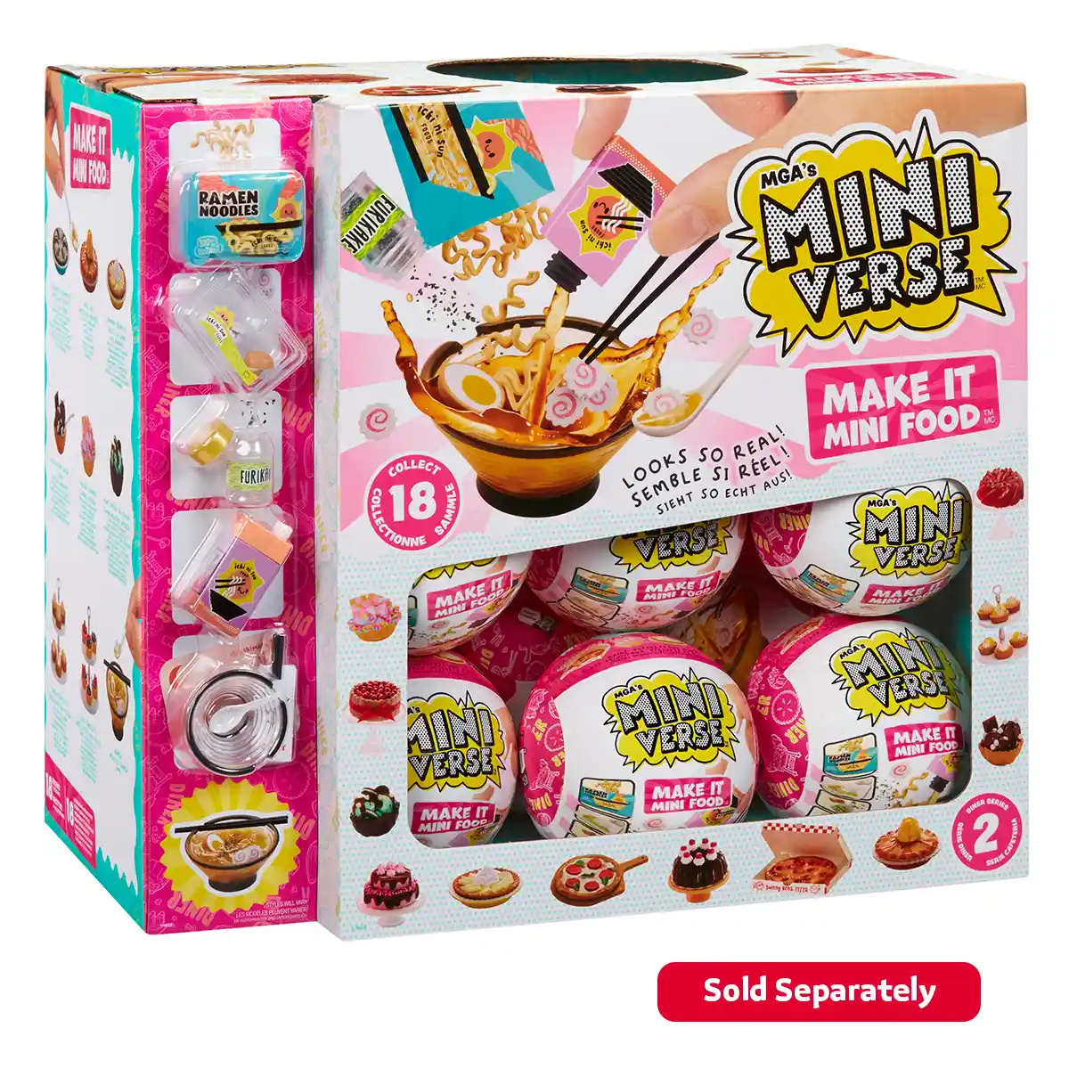 MGA's Miniverse Make It Mini Foods: Diner (S2B) (PDQ) - Kiddy Zone